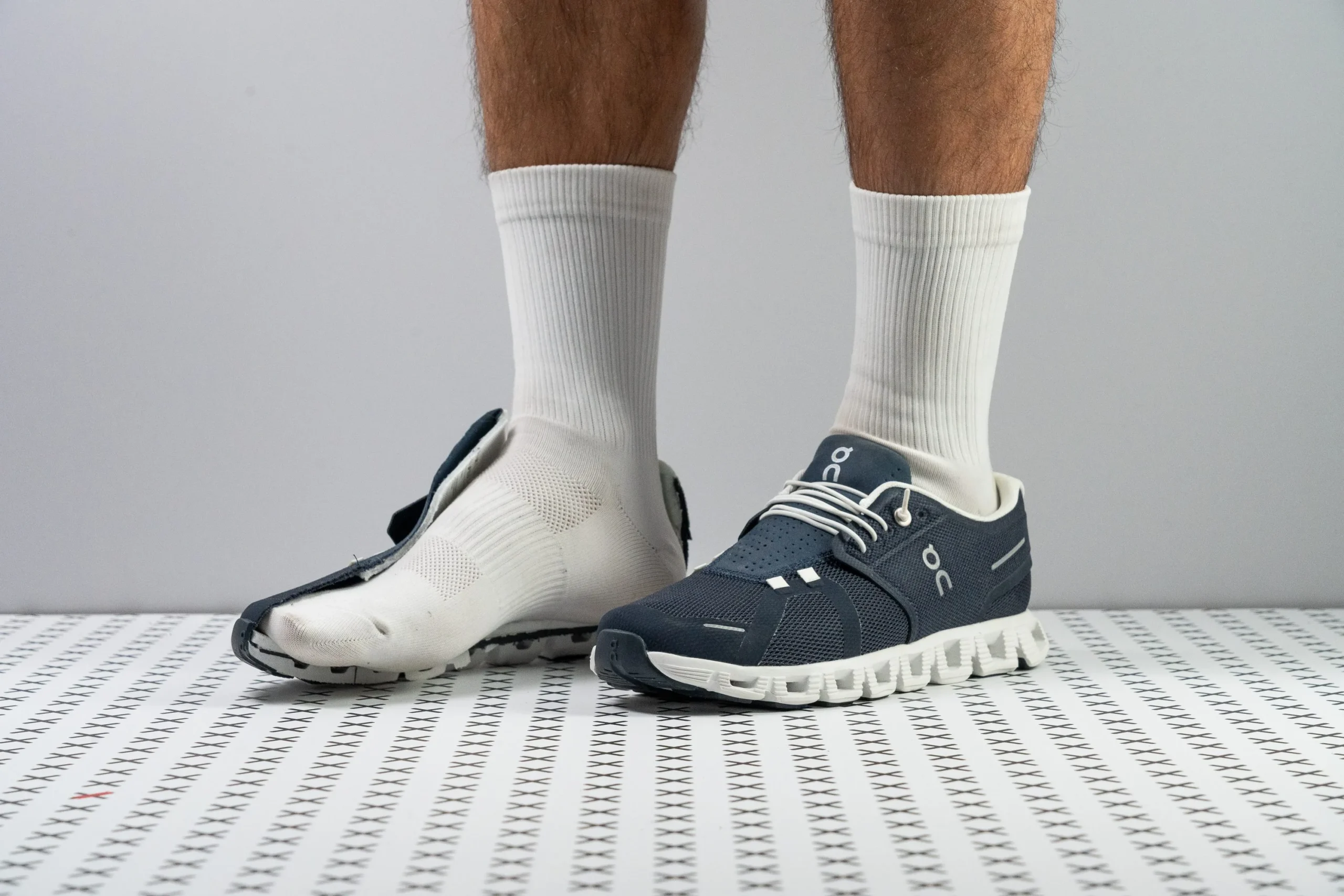 on cloud shoes